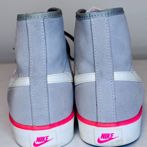 NIKE Retro Primo Court Mid Gray /Orange Suede - Picture 15 of 15